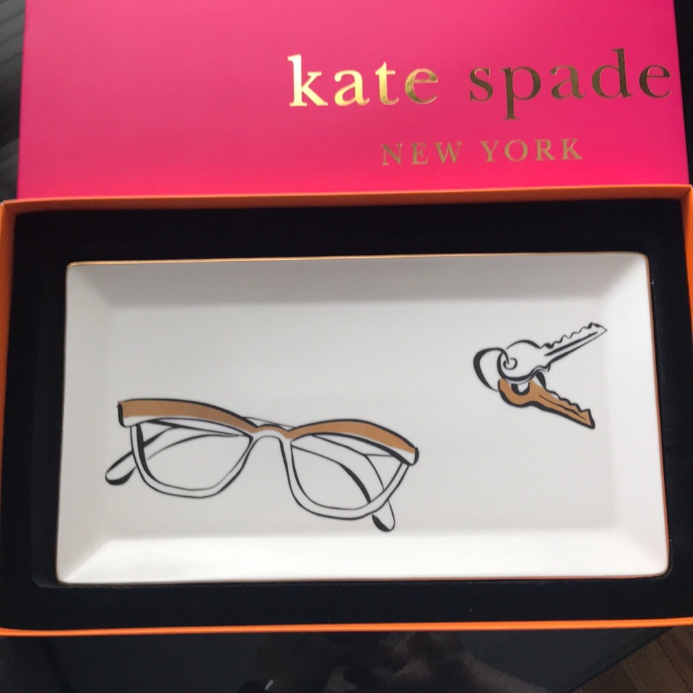 Kate Spade accessories/jewelry dish, new in box!